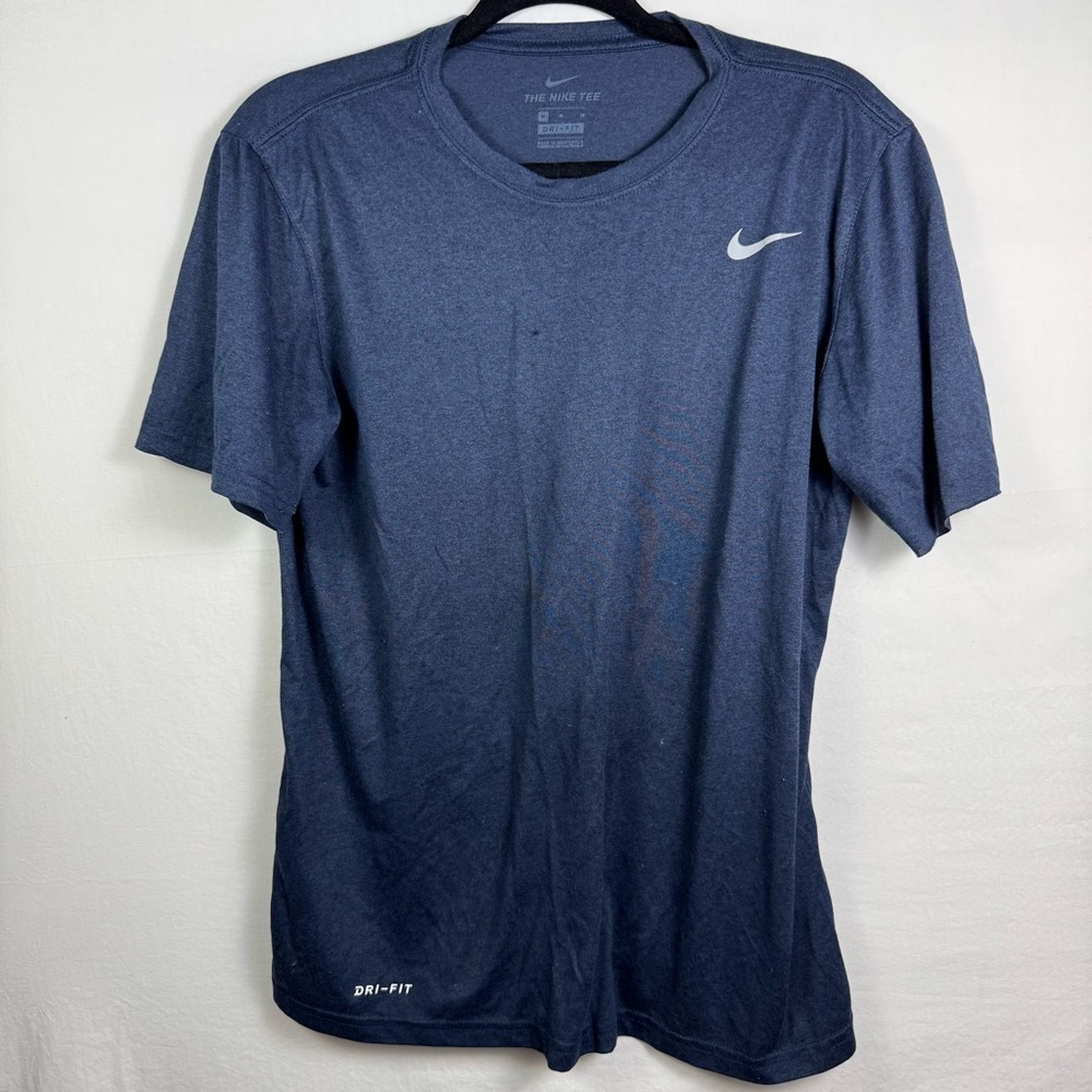Nike Blue Short Sleeve Dri-FIT Tee Mens Size M